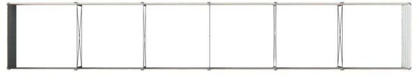 Povišeni vrtni krevet Drvena smeđa 480 x 80 x 55 cm - 480 x 80 x 55 cm Smeđa drvo