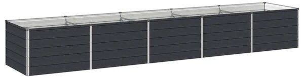 Povišeni vrtni krevet Antracit 400 x 80 x 55 cm - 400 x 80 x 55 cm Antracit