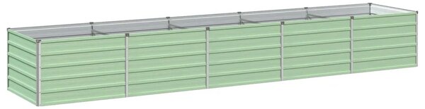 Povišeni vrtni krevet Pastelno zelena 400 x 80 x 55 cm - 400 x 80 x 55 cm Pastelno zelena