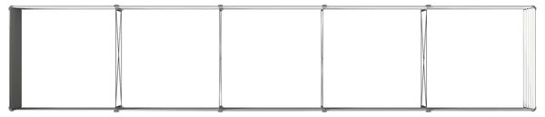 Povišeni vrtni krevet Antracit 400 x 80 x 55 cm - 400 x 80 x 55 cm Antracit