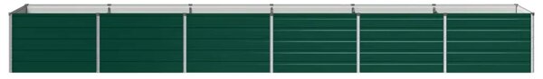 Povišeni vrtni krevet Zelena 480 x 80 x 55 cm - 480 x 80 x 55 cm Zelena