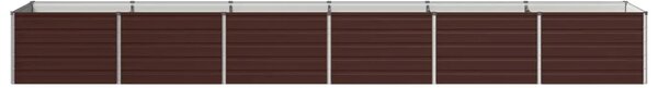 Povišeni vrtni krevet Smeđa 480 x 80 x 55 cm - 480 x 80 x 55 cm Smeđa