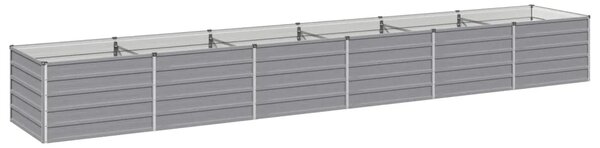 Povišeni vrtni krevet Siva 480 x 80 x 55 cm - 480 x 80 x 55 cm Siva