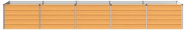 Povišeni vrtni krevet Prirodna 400 x 80 x 55 cm - 400 x 80 x 55 cm Prirodna