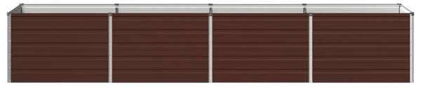 Povišeni vrtni krevet Smeđa 320 x 80 x 55 cm - 320 x 80 x 55 cm Smeđa