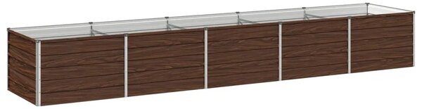 Povišeni vrtni krevet Crna 400 x 80 x 55 cm - 400 x 80 x 55 cm Crna