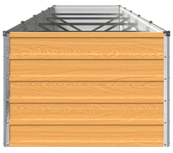 Povišeni vrtni krevet Prirodna 400 x 80 x 55 cm - 400 x 80 x 55 cm Prirodna