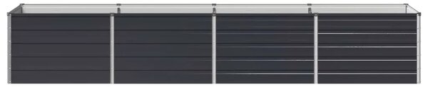 Povišeni vrtni krevet Antracit 320 x 80 x 55 cm - 320 x 80 x 55 cm Antracit