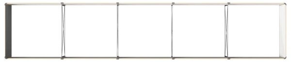 Povišeni vrtni krevet Prirodna 400 x 80 x 55 cm - 400 x 80 x 55 cm Prirodna