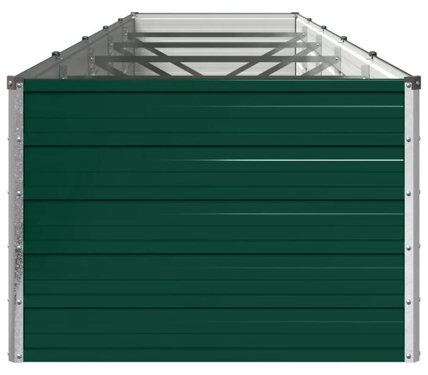 Povišeni vrtni krevet Zelena 400 x 80 x 55 cm - 400 x 80 x 55 cm Zelena