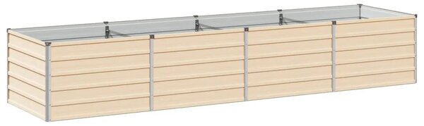 Povišeni vrtni krevet Slonovača 320 x 80 x 55 cm - 320 x 80 x 55 cm Slonovača