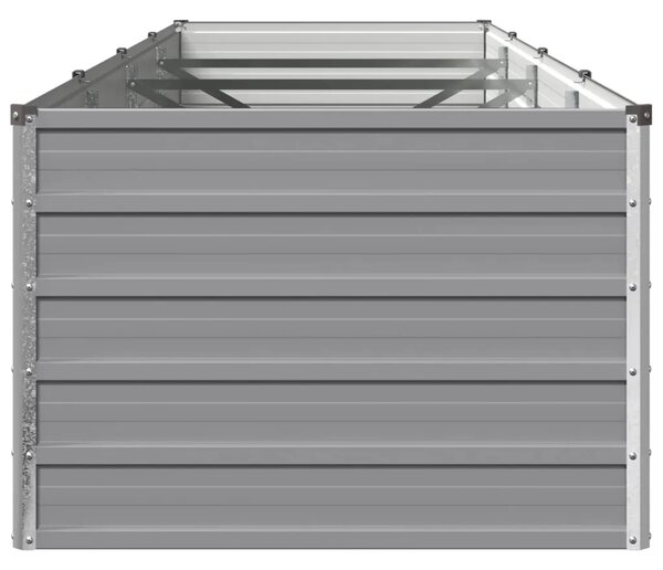 Povišeni vrtni krevet Siva 320 x 80 x 55 cm - 320 x 80 x 55 cm Siva