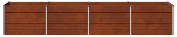 Povišeni vrtni krevet Rđa 320 x 80 x 55 cm corton - 320 x 80 x 55 cm Otporni čelik