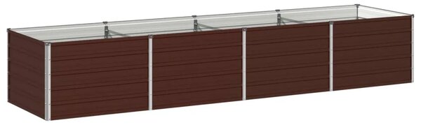 Povišeni vrtni krevet Smeđa 320 x 80 x 55 cm - 320 x 80 x 55 cm Smeđa