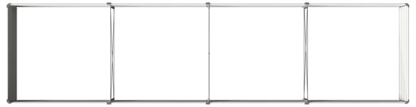 Povišeni vrtni krevet Siva 320 x 80 x 55 cm - 320 x 80 x 55 cm Siva