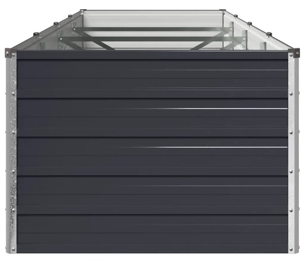 Povišeni vrtni krevet Antracit 320 x 80 x 55 cm - 320 x 80 x 55 cm Antracit