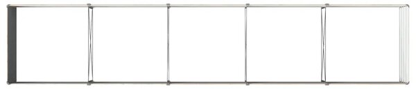 Povišeni vrtni krevet Drvena smeđa 400 x 80 x 55 cm - 400 x 80 x 55 cm Smeđa drvo