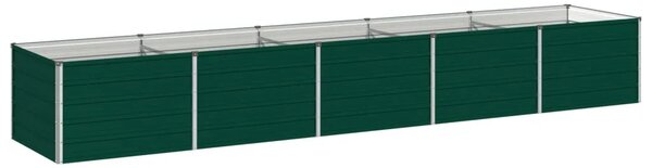 Povišeni vrtni krevet Zelena 400 x 80 x 55 cm - 400 x 80 x 55 cm Zelena