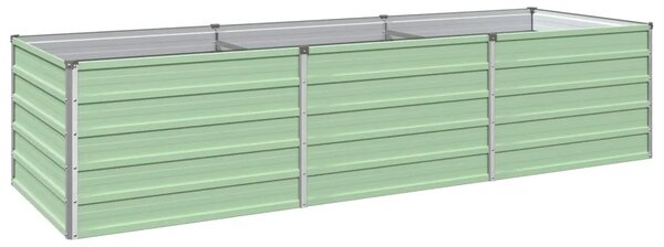 Povišeni vrtni krevet Pastelno zelena 240 x 80 x 55 cm - 240 x 80 x 55 cm Pastelno zelena