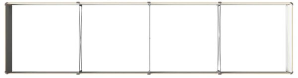 Povišeni vrtni krevet Prirodna 320 x 80 x 55 cm - 320 x 80 x 55 cm Prirodna