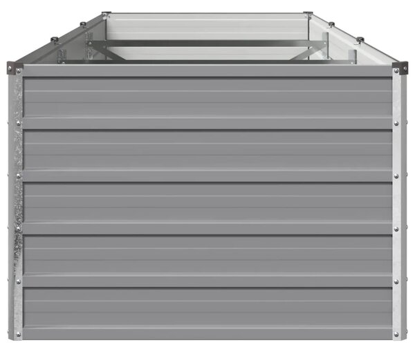 Povišeni vrtni krevet Siva 240 x 80 x 55 cm - 240 x 80 x 55 cm Siva