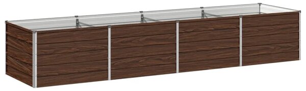 Povišeni vrtni krevet Crna 320 x 80 x 55 cm - 320 x 80 x 55 cm Crna