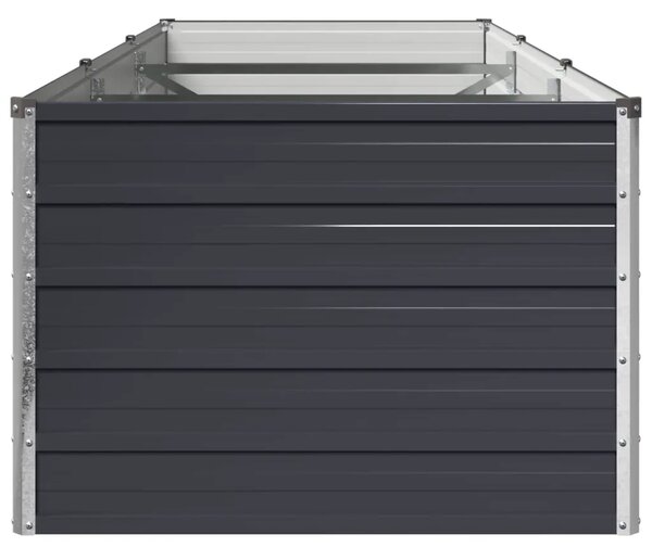 Povišeni vrtni krevet Antracit 240 x 80 x 55 cm - 240 x 80 x 55 cm Antracit