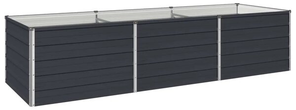 Povišeni vrtni krevet Antracit 240 x 80 x 55 cm - 240 x 80 x 55 cm Antracit