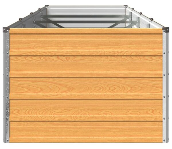 Povišeni vrtni krevet Prirodna 320 x 80 x 55 cm - 320 x 80 x 55 cm Prirodna