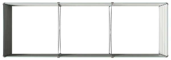 Povišeni vrtni krevet Zelena 240 x 80 x 55 cm - 240 x 80 x 55 cm Zelena