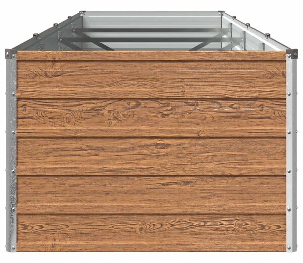Povišeni vrtni krevet Drvena smeđa 320 x 80 x 55 cm - 320 x 80 x 55 cm Smeđa drvo