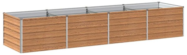 Povišeni vrtni krevet Drvena smeđa 320 x 80 x 55 cm - 320 x 80 x 55 cm Smeđa drvo