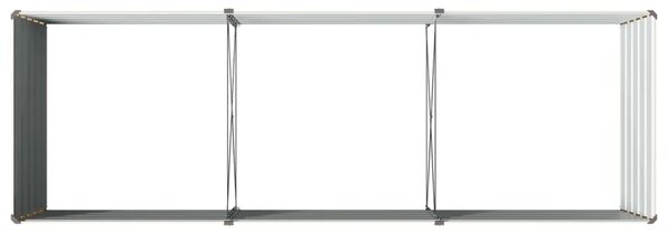 Povišeni vrtni krevet Slonovača 240 x 80 x 55 cm - 240 x 80 x 55 cm Slonovača
