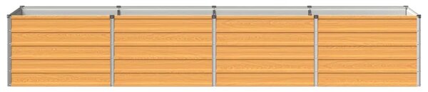 Povišeni vrtni krevet Prirodna 320 x 80 x 55 cm - 320 x 80 x 55 cm Prirodna