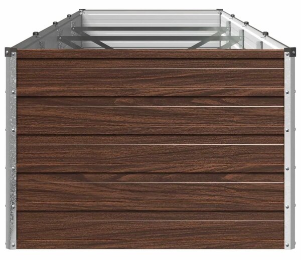 Povišeni vrtni krevet Crna 320 x 80 x 55 cm - 320 x 80 x 55 cm Crna