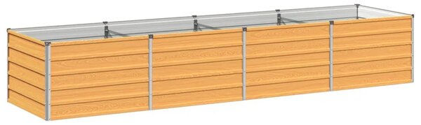 Povišeni vrtni krevet Prirodna 320 x 80 x 55 cm - 320 x 80 x 55 cm Prirodna