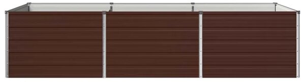 Povišeni vrtni krevet Smeđa 240 x 80 x 55 cm - 240 x 80 x 55 cm Smeđa