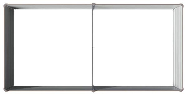 Povišeni vrtni krevet Smeđa 160 x 80 x 55 cm - 160 x 80 x 55 cm Smeđa