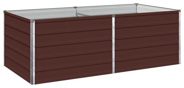Povišeni vrtni krevet Smeđa 160 x 80 x 55 cm - 160 x 80 x 55 cm Smeđa
