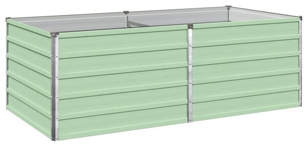Povišeni vrtni krevet Pastelno zelena 160 x 80 x 55 cm - 160 x 80 x 55 cm Pastelno zelena