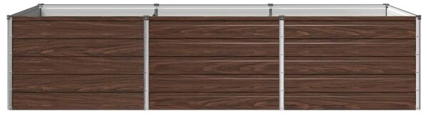 Povišeni vrtni krevet Crna 240 x 80 x 55 cm - 240 x 80 x 55 cm Crna