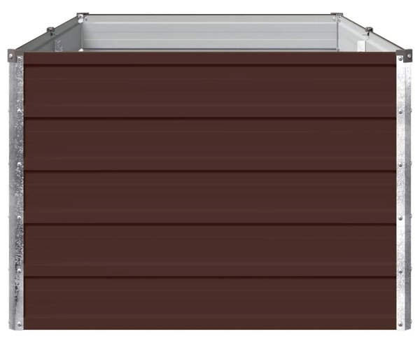 Povišeni vrtni krevet Smeđa 160 x 80 x 55 cm - 160 x 80 x 55 cm Smeđa