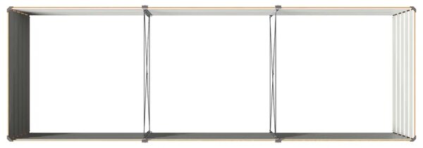 Povišeni vrtni krevet Prirodna 240 x 80 x 55 cm - 240 x 80 x 55 cm Prirodna