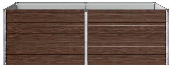 Povišeni vrtni krevet Crna 160 x 80 x 55 cm - 160 x 80 x 55 cm Crna