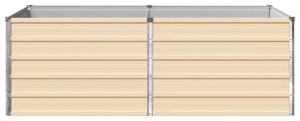 Povišeni vrtni krevet Slonovača 160 x 80 x 55 cm - 160 x 80 x 55 cm Slonovača