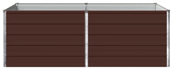 Povišeni vrtni krevet Smeđa 160 x 80 x 55 cm - 160 x 80 x 55 cm Smeđa