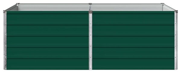 Povišeni vrtni krevet Zelena 160 x 80 x 55 cm - 160 x 80 x 55 cm Zelena