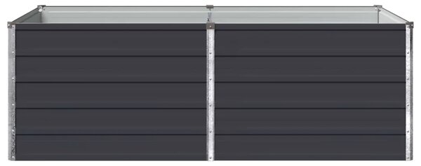 Povišeni vrtni krevet Antracit 160 x 80 x 55 cm - 160 x 80 x 55 cm Antracit