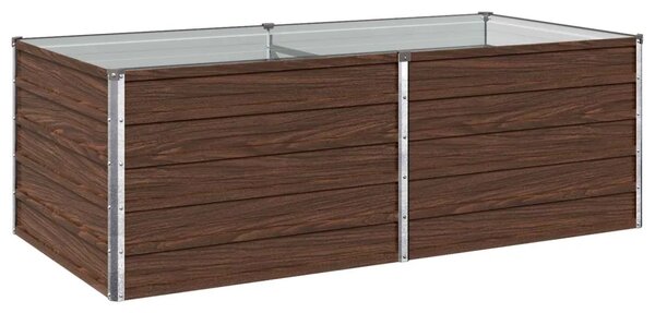 Povišeni vrtni krevet Crna 160 x 80 x 55 cm - 160 x 80 x 55 cm Crna