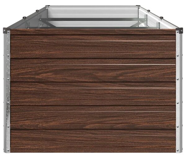 Povišeni vrtni krevet Crna 240 x 80 x 55 cm - 240 x 80 x 55 cm Crna